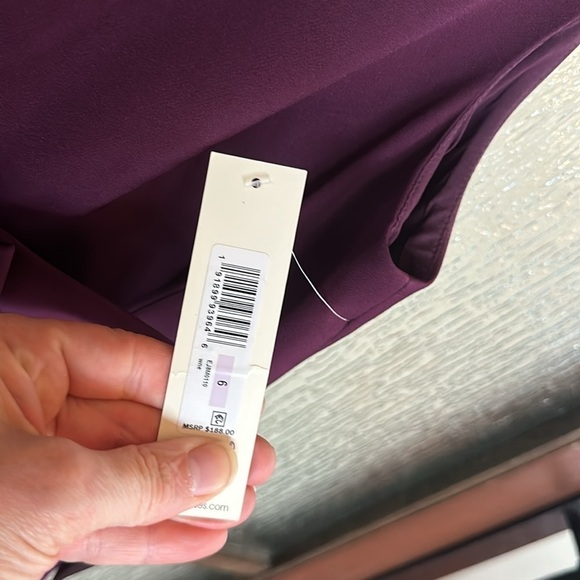 Eliza J Women's Burgundy and Purple Dress size 6 new with tags - Picture 6 of 9